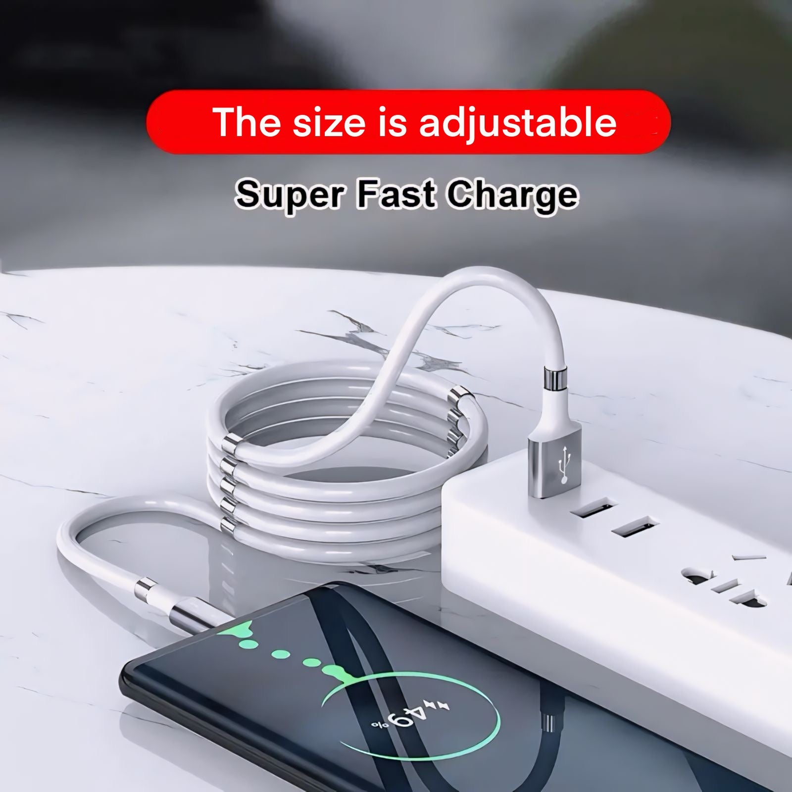 Magnetic Charging Cable - Tech Scape Hub