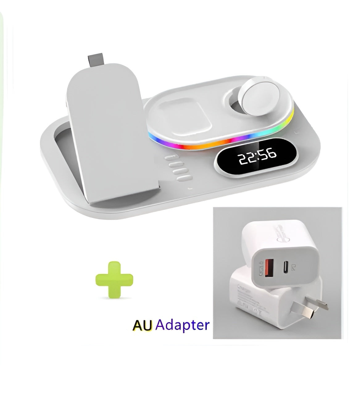 RGB Wireless Charging Dock for Apple