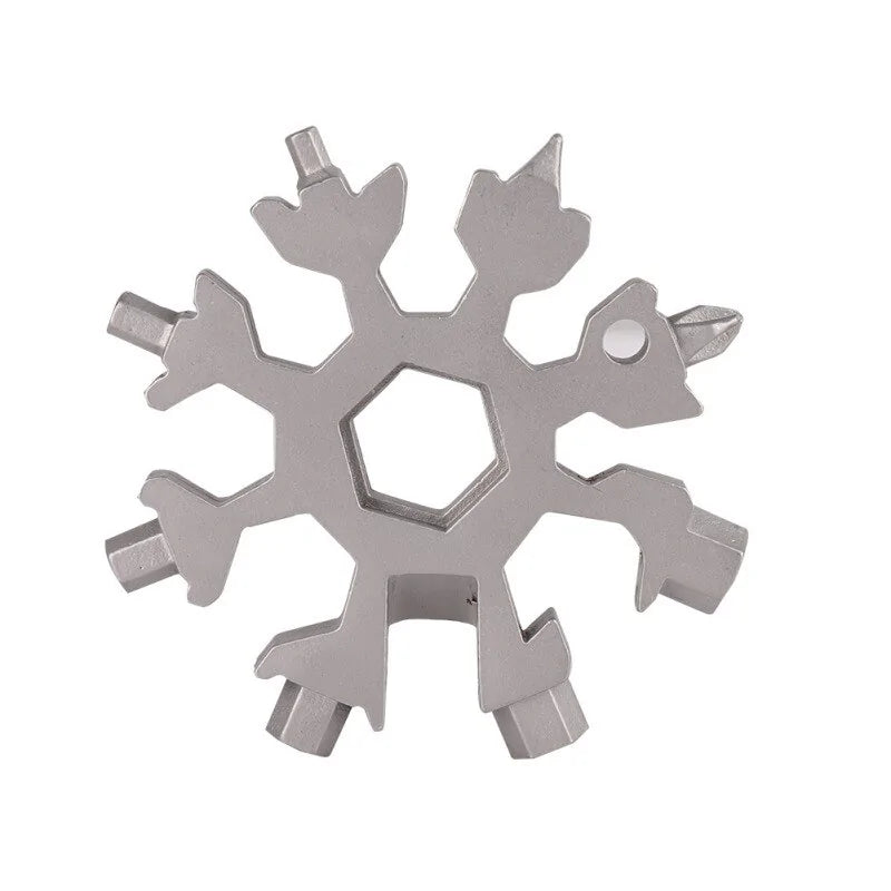 Portable Outdoor Snowflake EDC Multi-Tool