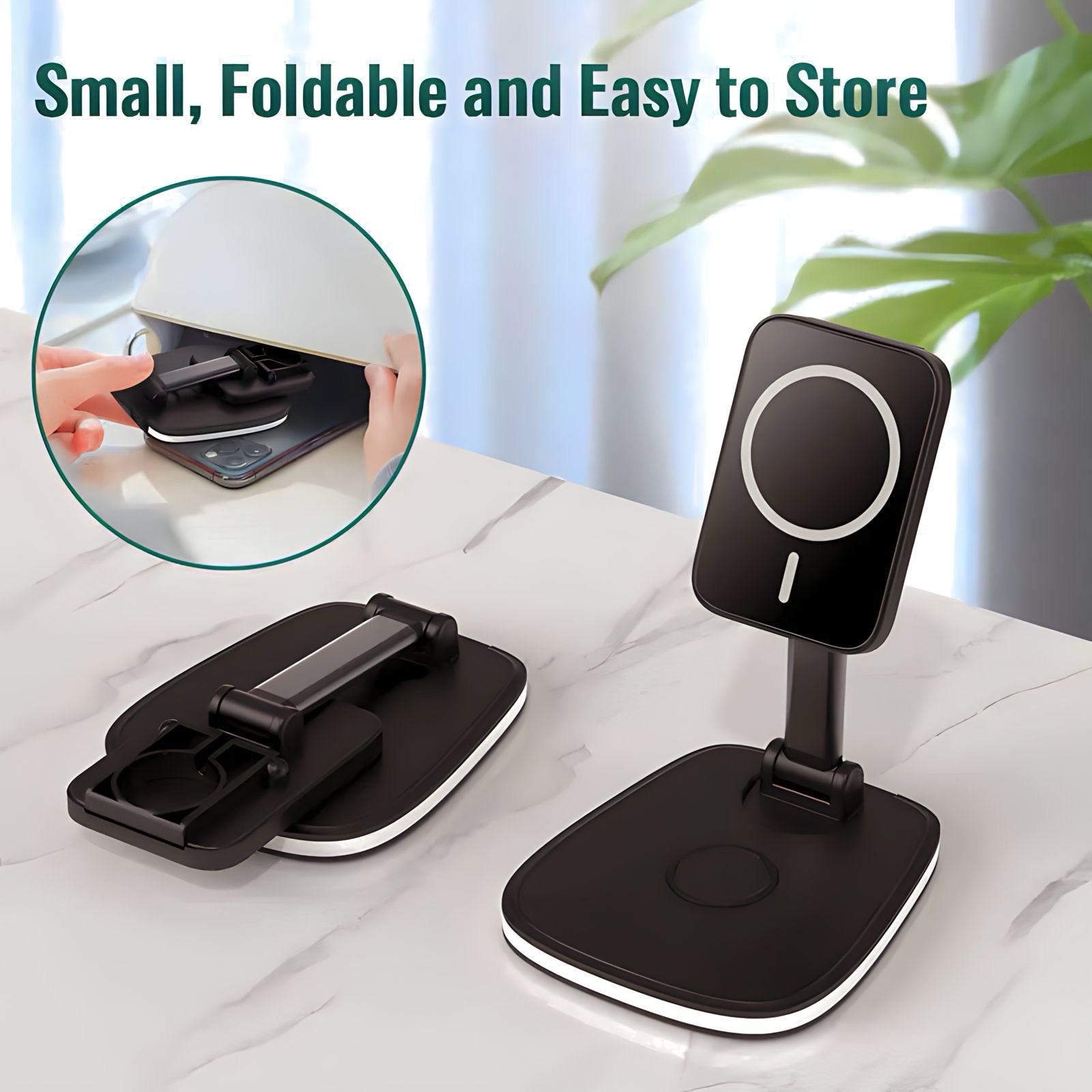 Folding Wireless Charging Stand - Tech Scape Hub