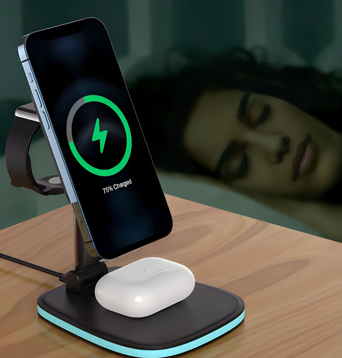 Folding Wireless Charging Stand - Tech Scape Hub