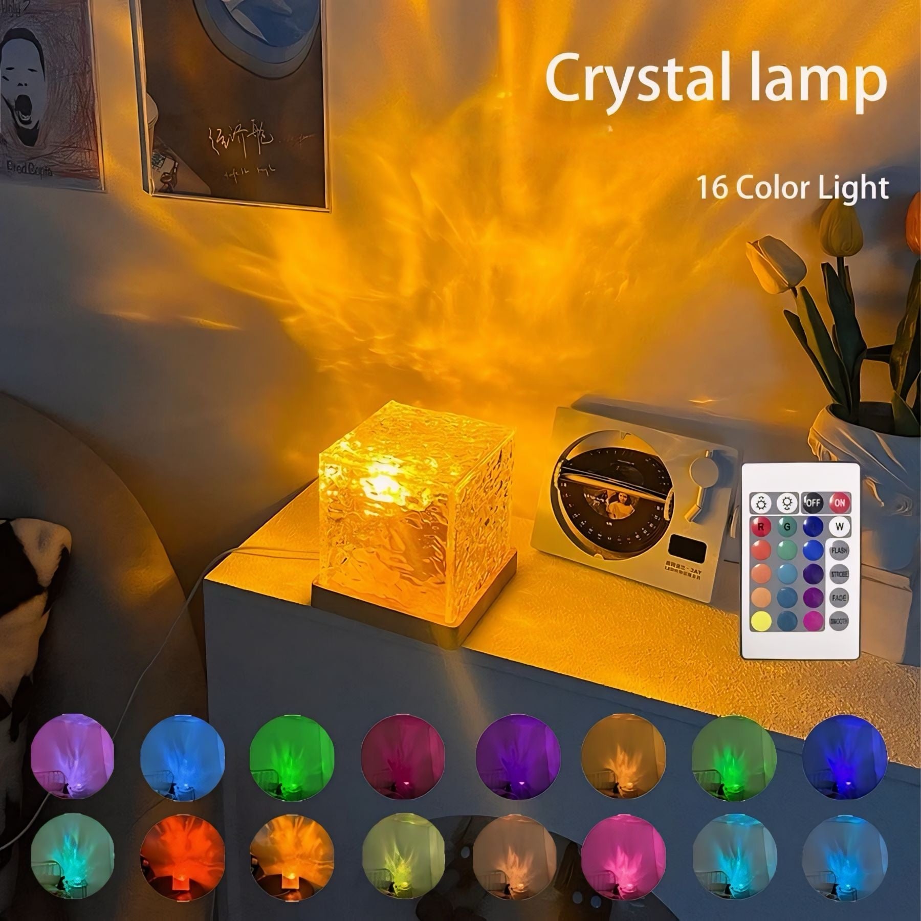 Crystal Lamp - Tech Scape Hub