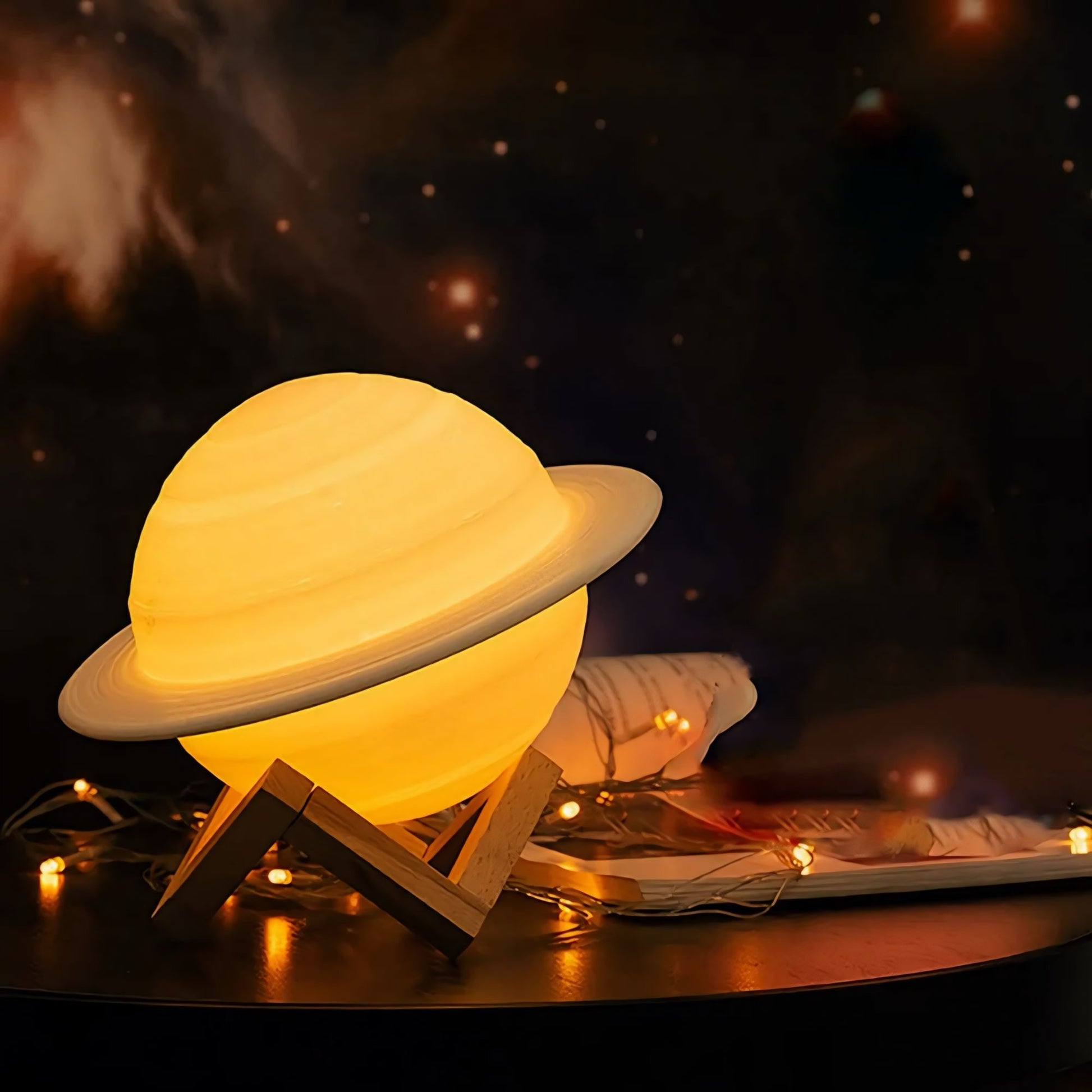 Saturn Lamp Light - Tech Scape Hub