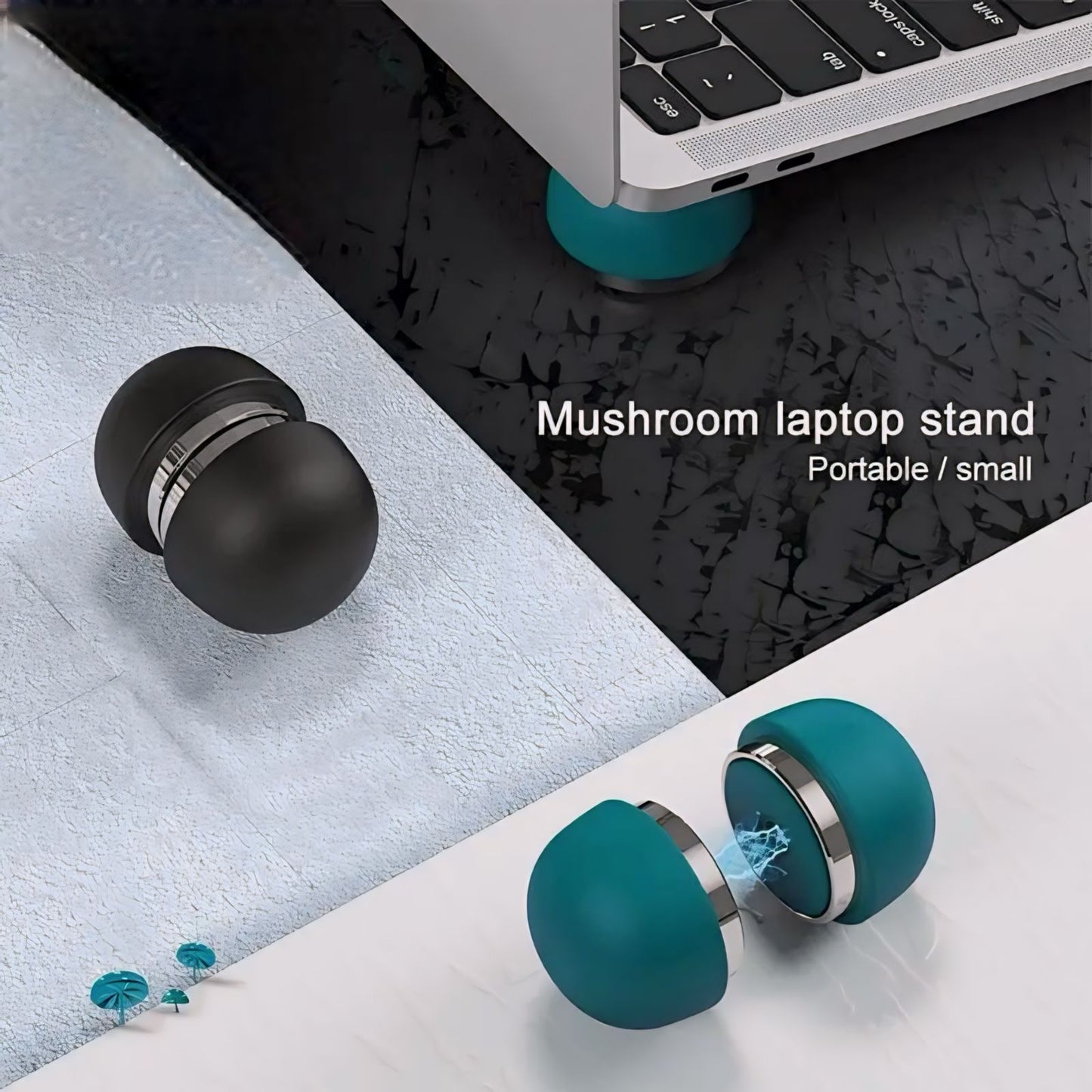 Mushroom Laptop Stand - Tech Scape Hub