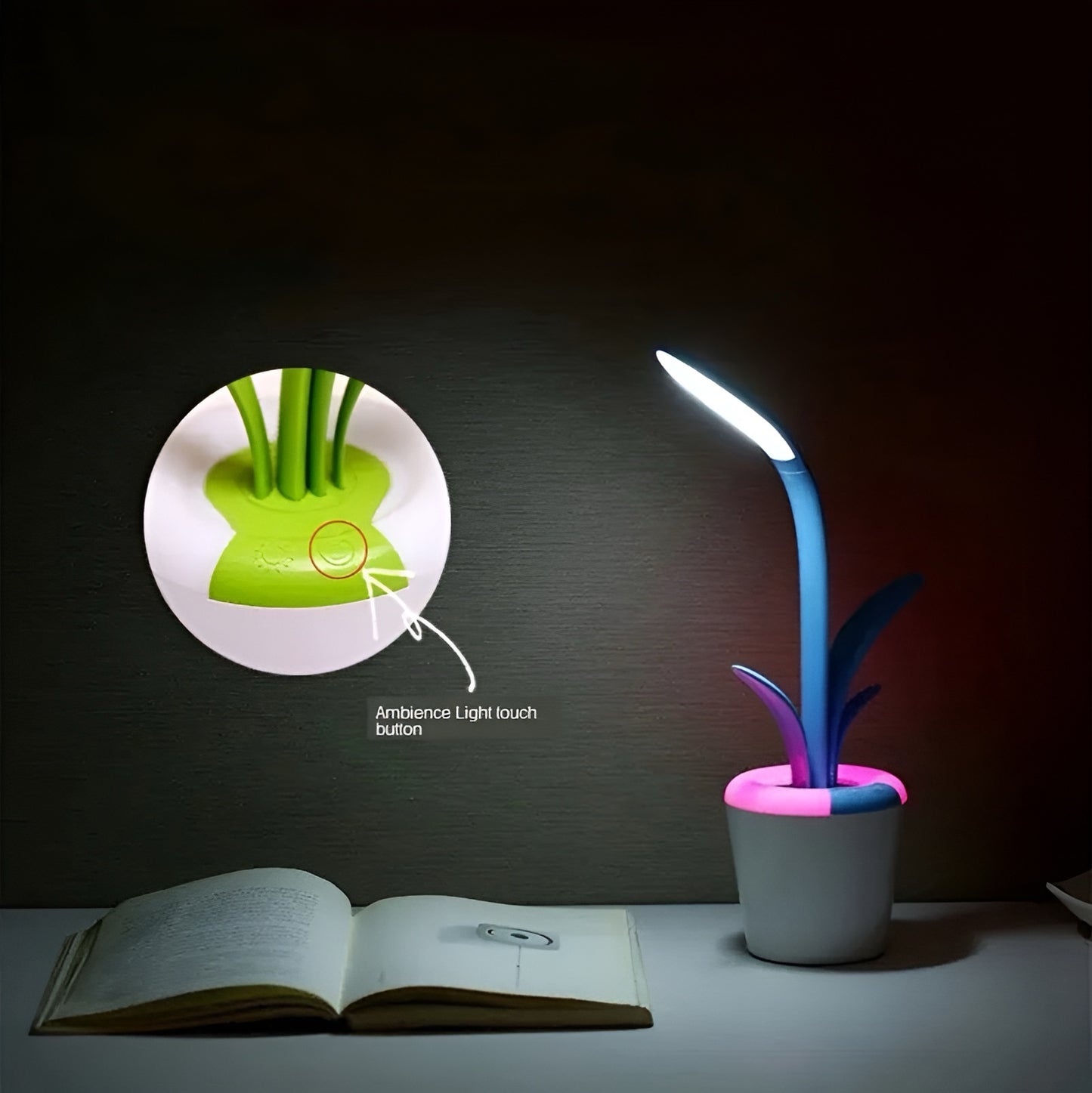 Plant Pot Lamp