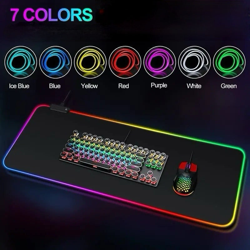 LED Gaming Mouse Pad - Tech Scape Hub