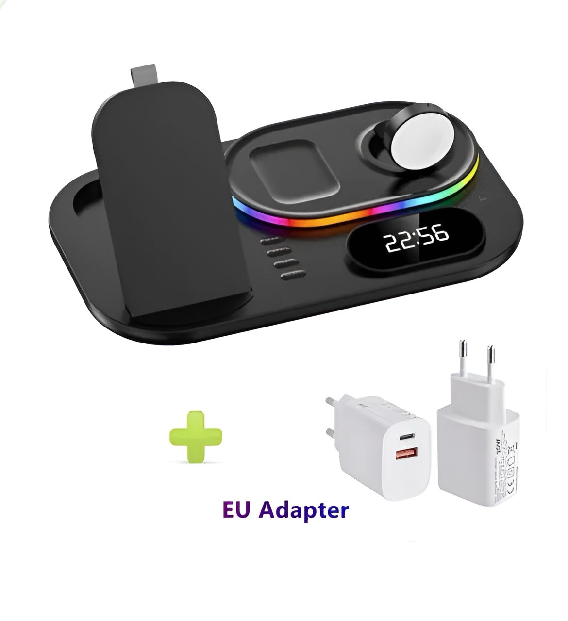 RGB Wireless Charging Dock for Android