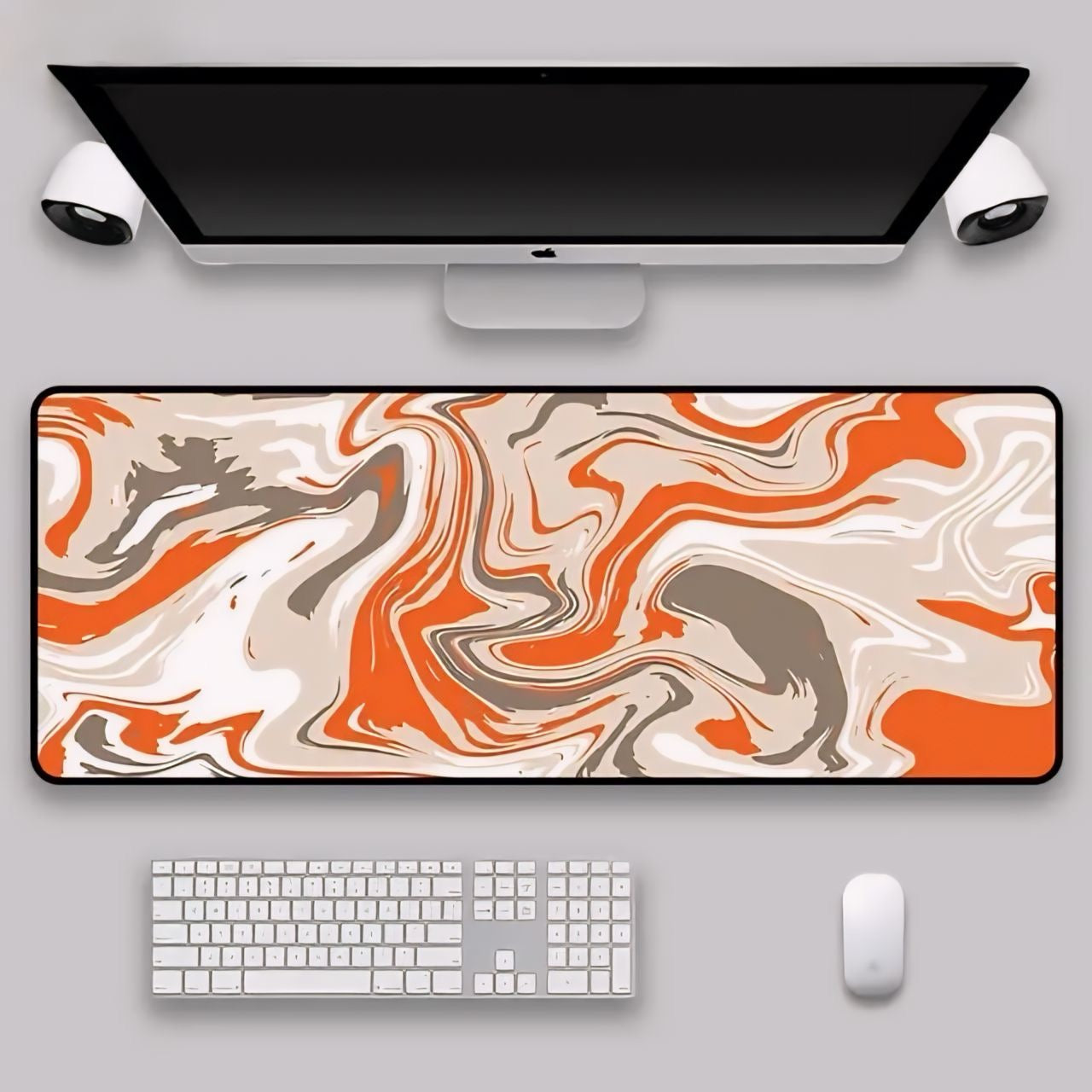 Liquid Strata Art Mouse Pad - Tech Scape Hub