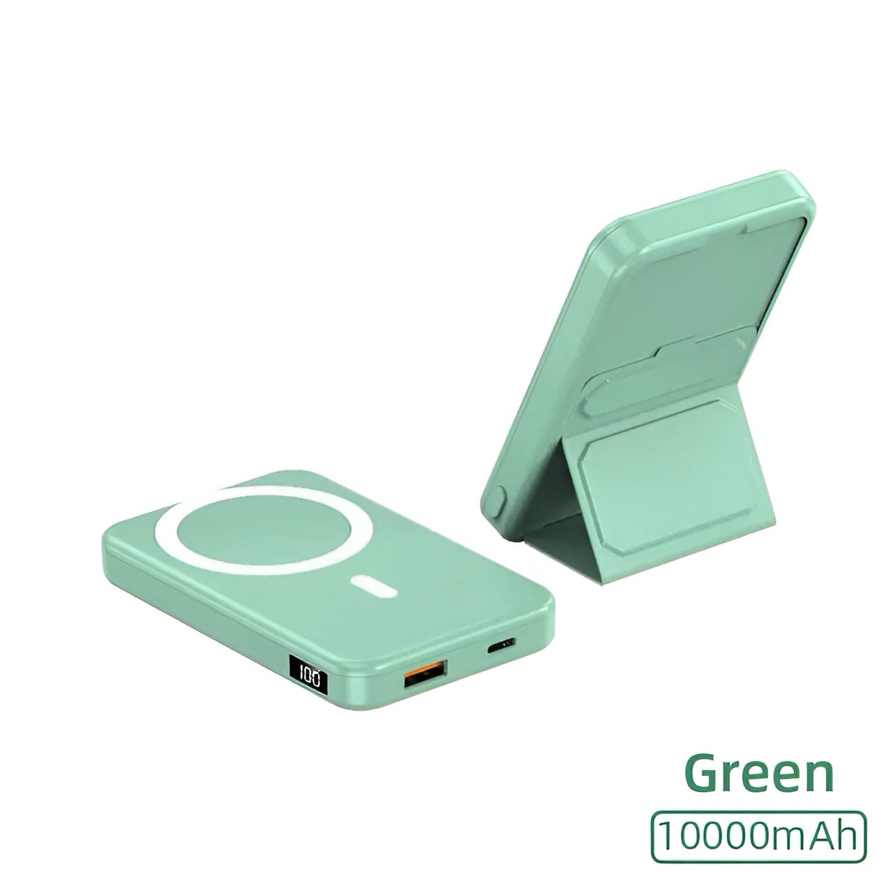 Wireless Magnetic Power Bank With Stand