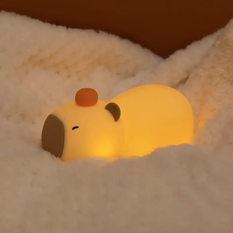 Laying Capybara Night-Light