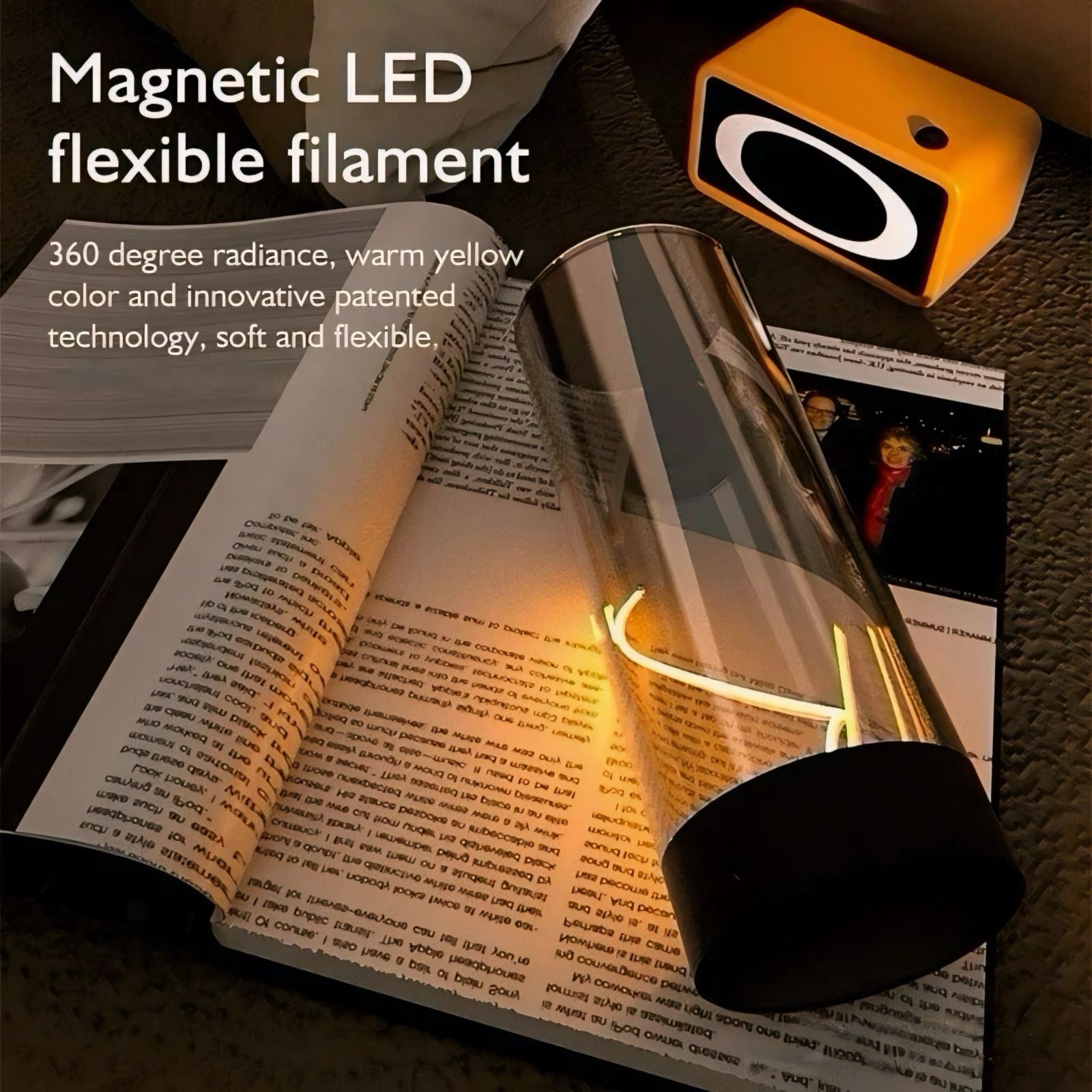 Magnetic Wireless Touch Lamp - Tech Scape Hub