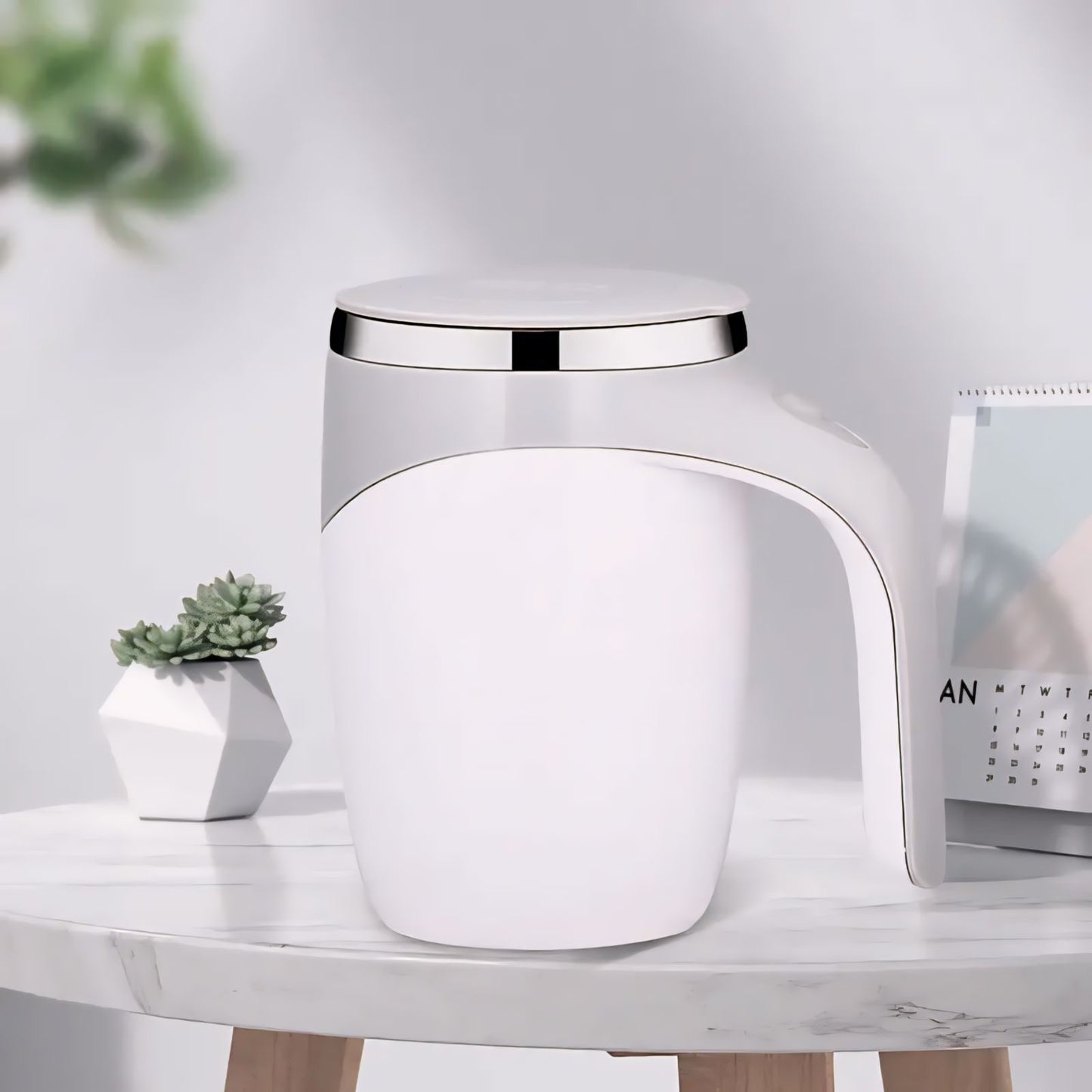 Rechargeable Automatic Stirring Coffee Cup - Tech Scape Hub