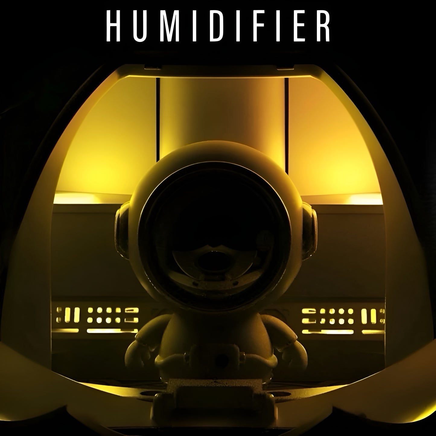 Space Capsule Humidifier with Astronaut Figure