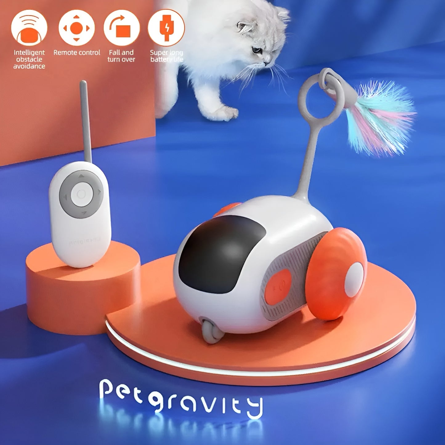 Remote Controlled Smart Cat Toy