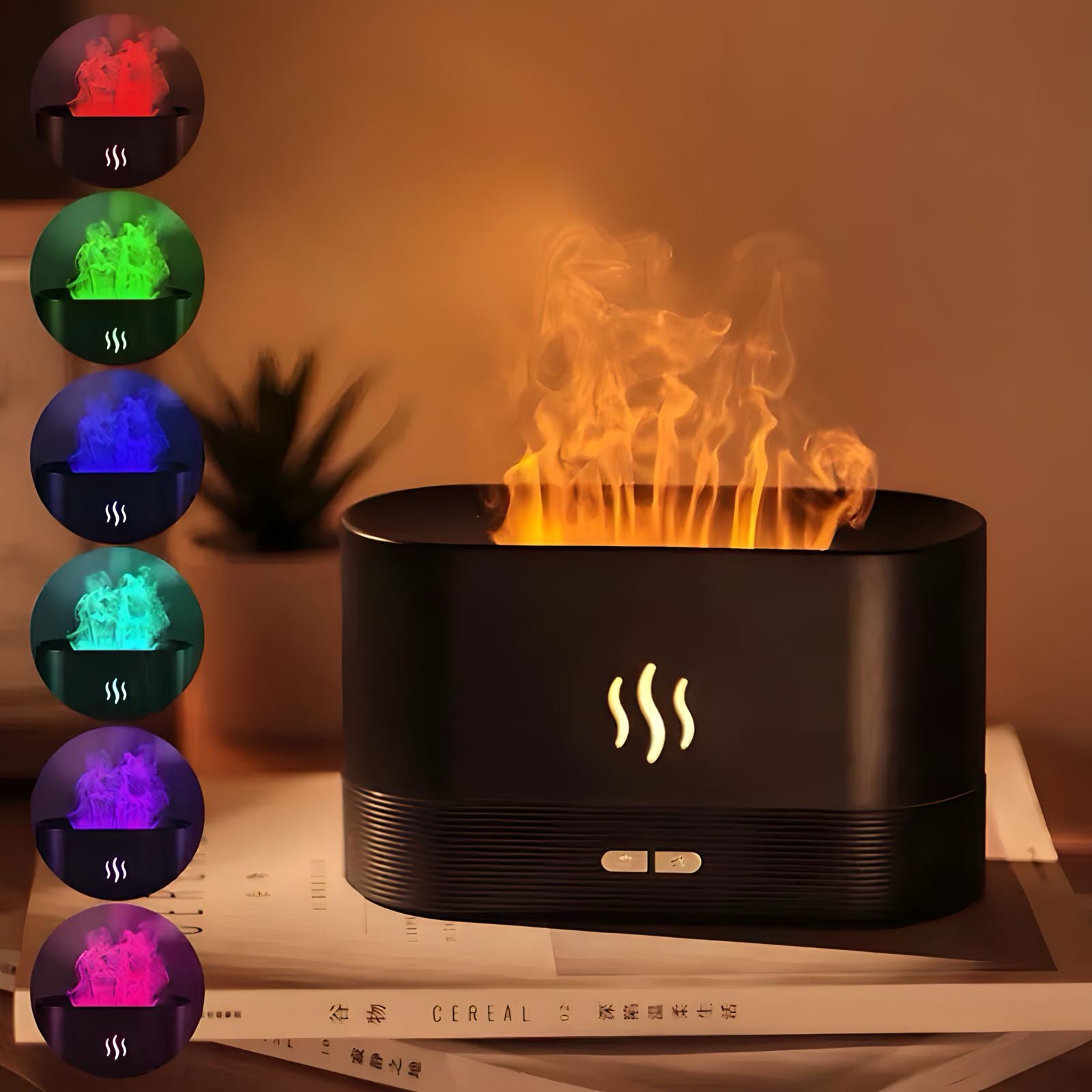 Flame Effect Humidifier - Tech Scape Hub