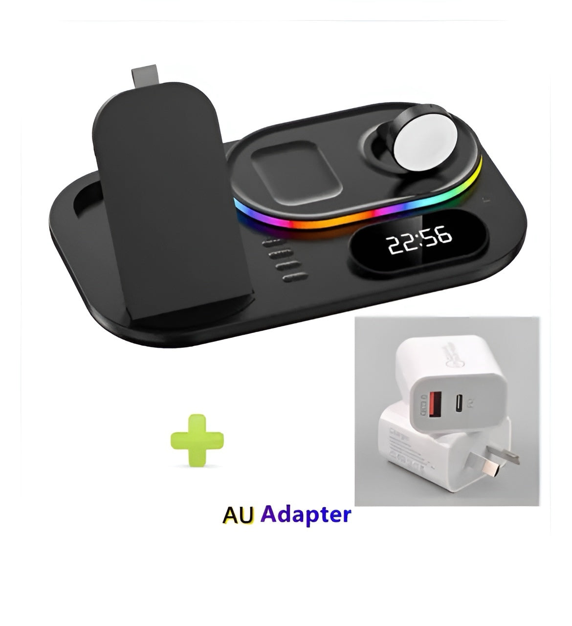 RGB Wireless Charging Dock for Android