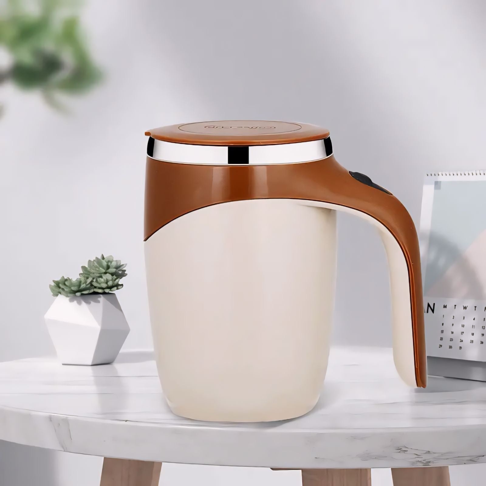 Rechargeable Automatic Stirring Coffee Cup - Tech Scape Hub