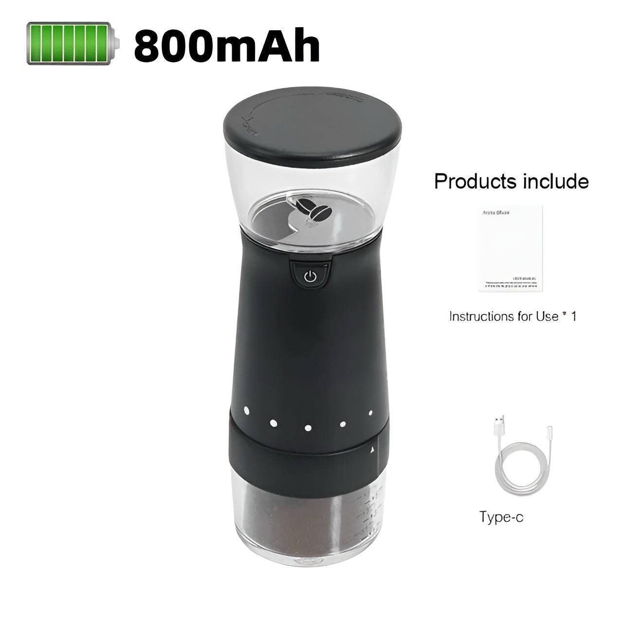 Portable Electric Coffee Grinder