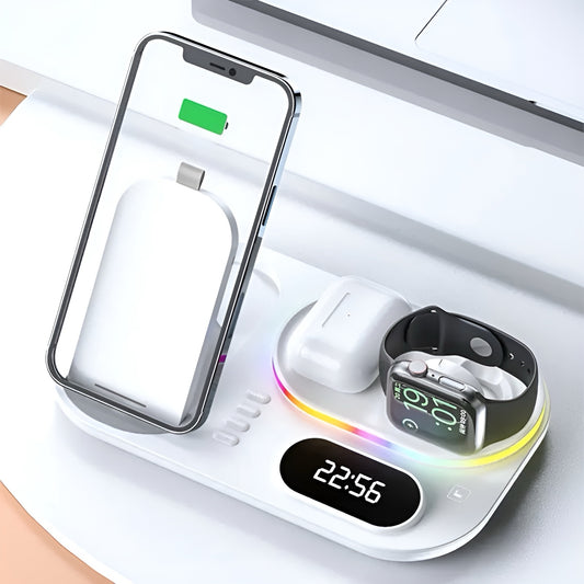 RGB Wireless Charging Dock for Apple