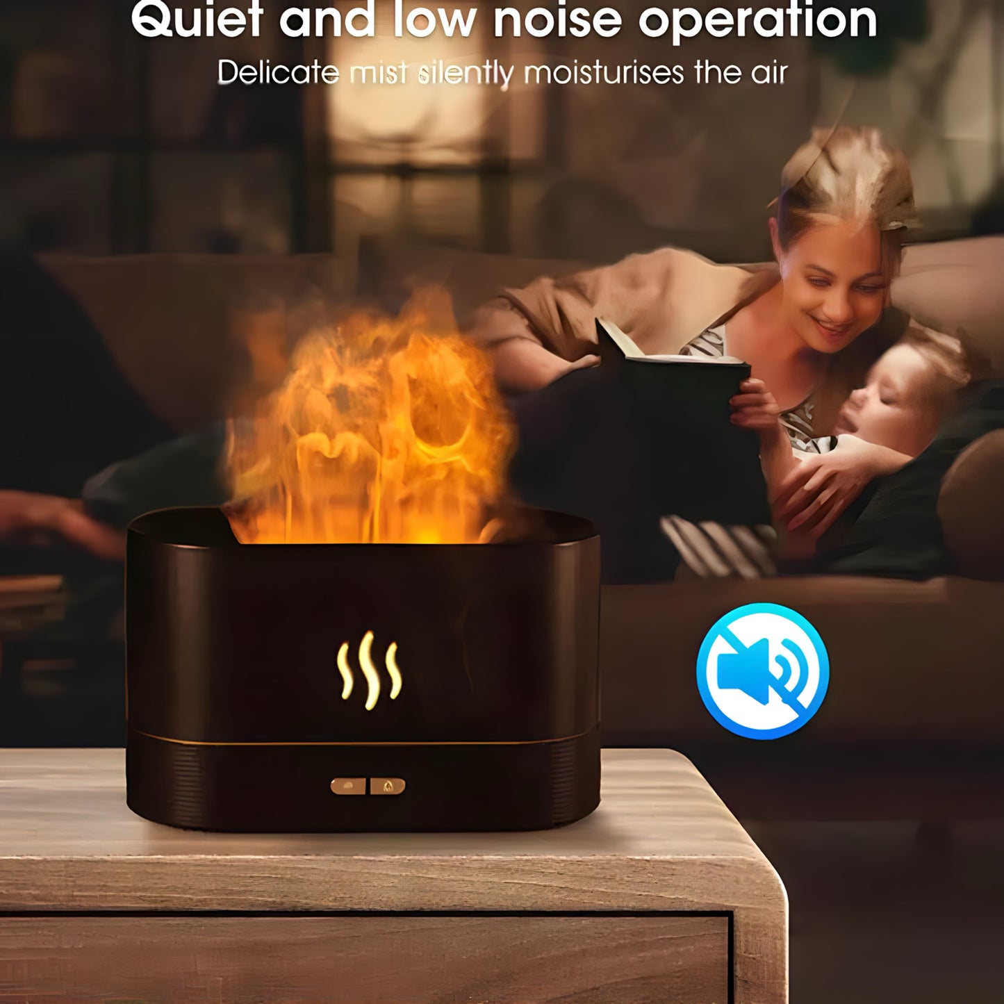 Flame Effect Humidifier - Tech Scape Hub