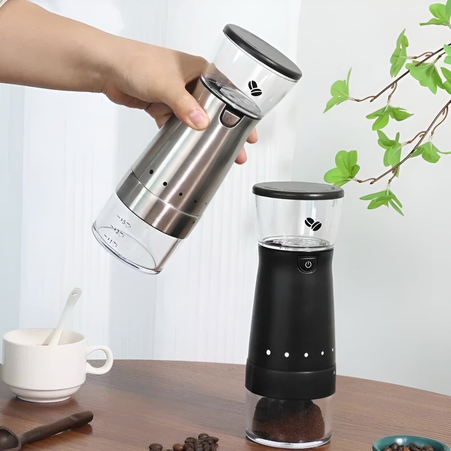 Portable Electric Coffee Grinder