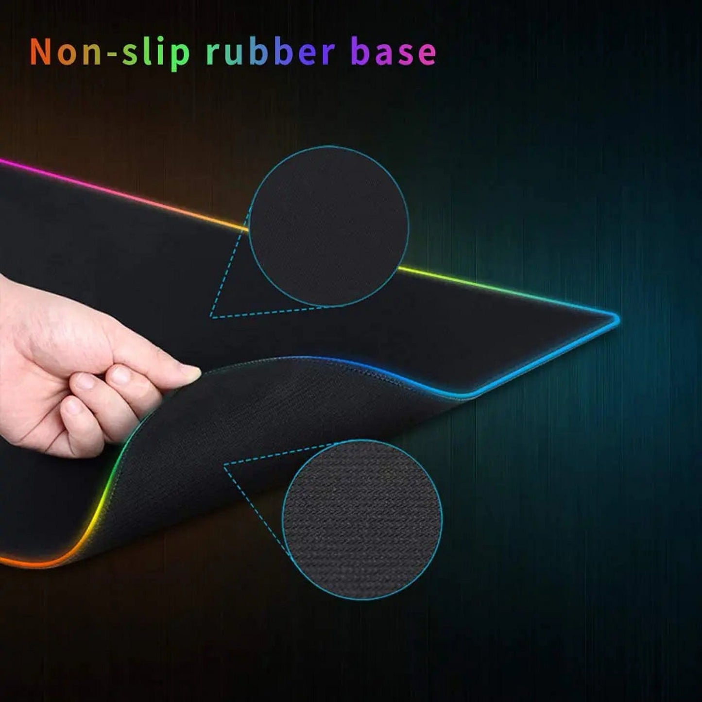 LED Gaming Mouse Pad - Tech Scape Hub