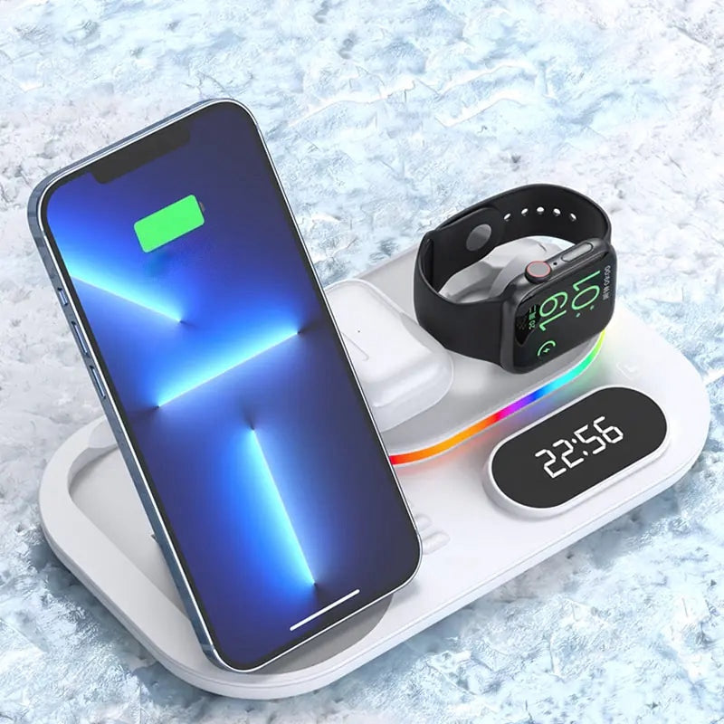 RGB Wireless Charging Dock for Apple