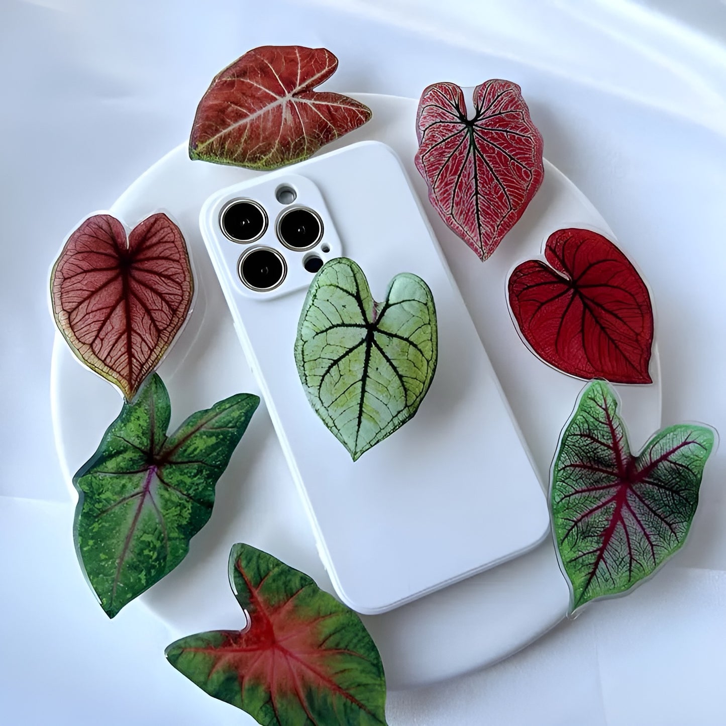 Leaf Acrylic Phone Holder