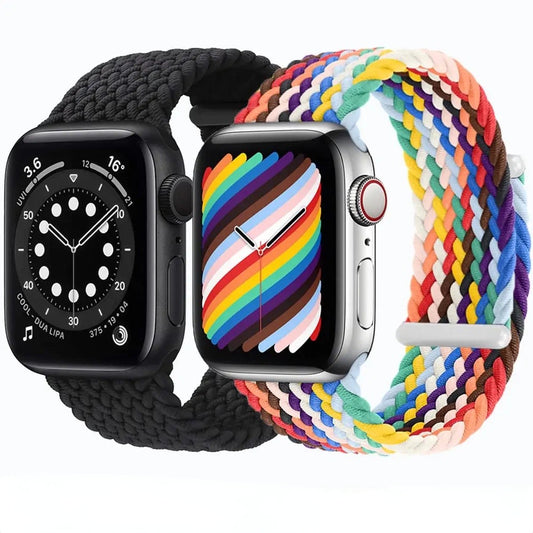 Nylon Braided Apple Watch Bands - Tech Scape Hub