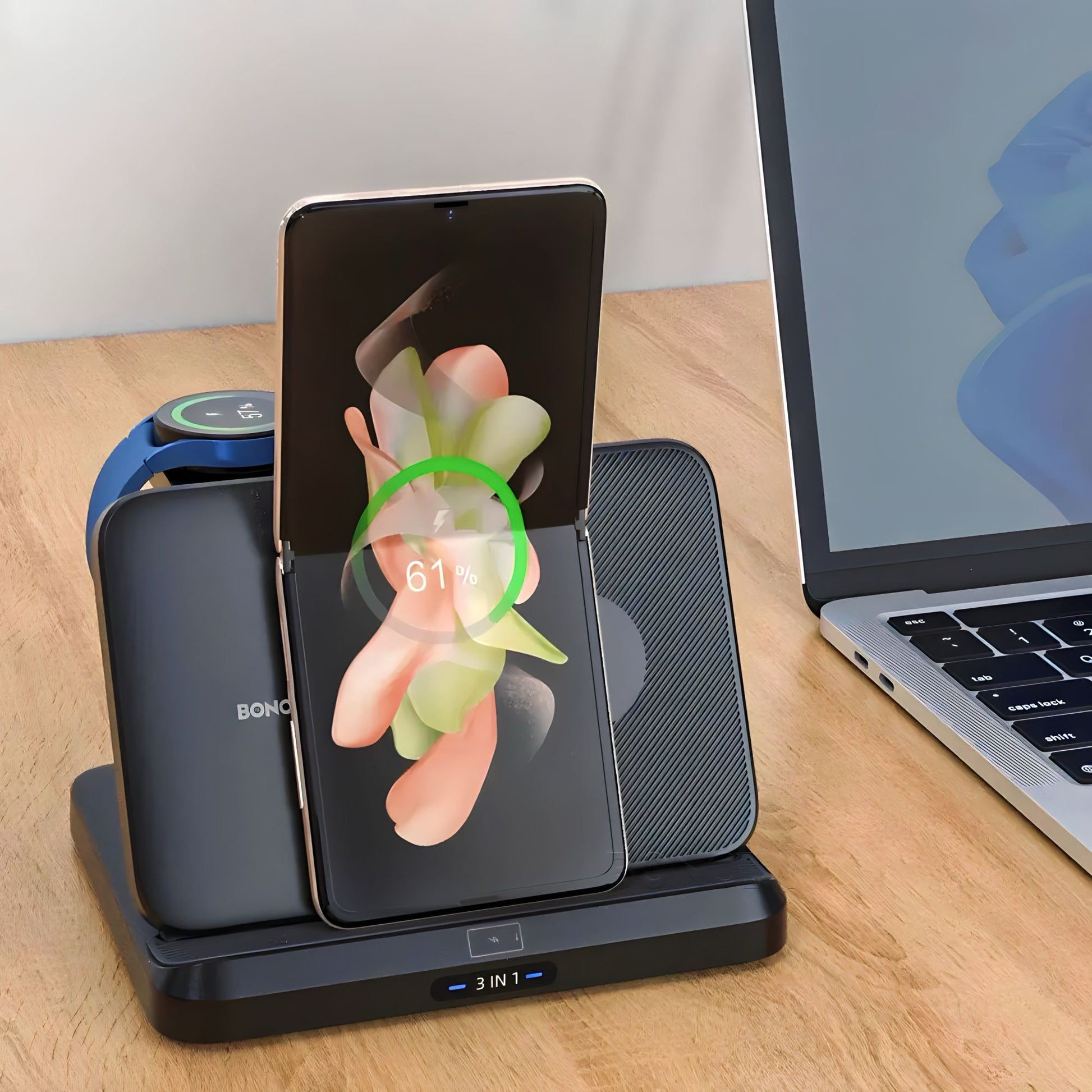 3 in 1 Wireless Charger - Tech Scape Hub