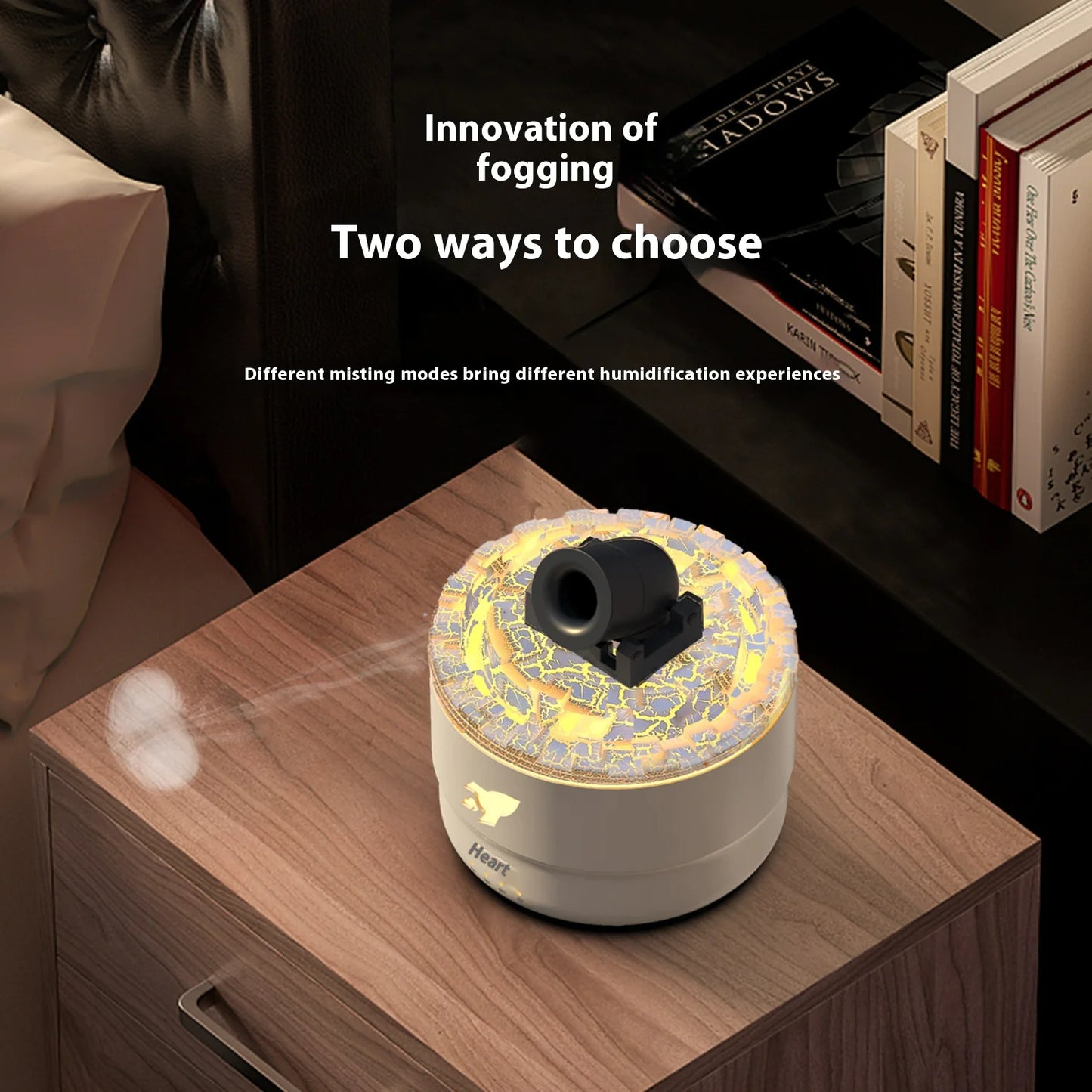 Cannon Aroma Diffuser with Colorful Lights