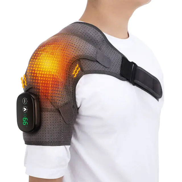 Heating and Massaging Shoulder Wrap - Tech Scape Hub