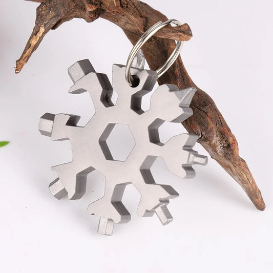 Portable Outdoor Snowflake EDC Multi-Tool