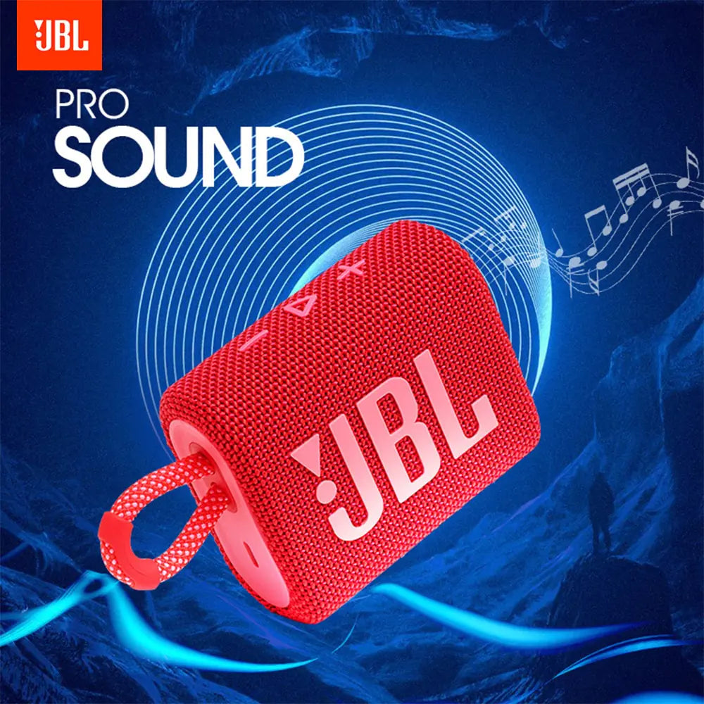 JBL Go 3 Waterproof Bluetooth Speaker - Tech Scape Hub