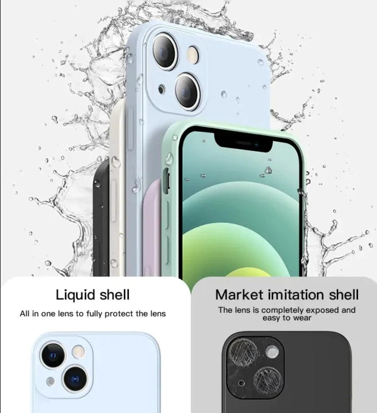 Liquid Silicone iPhone Case - Tech Scape Hub