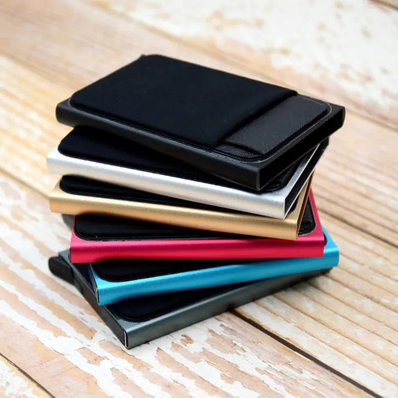 Slim Aluminum Card Case - Tech Scape Hub