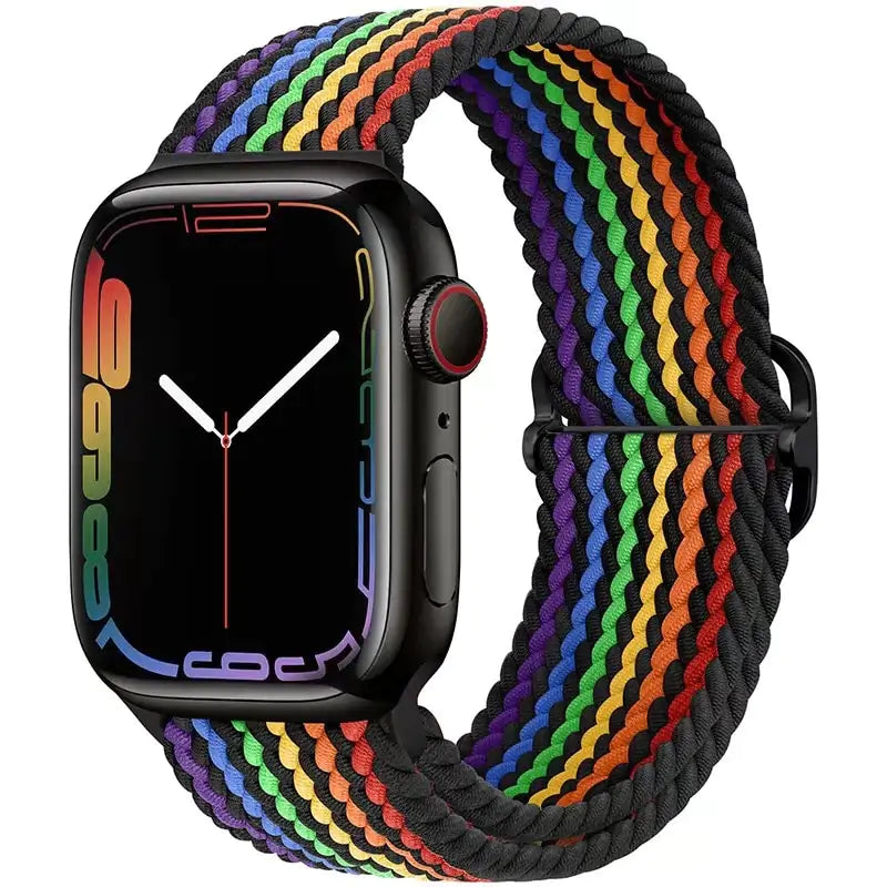 Nylon Braided Apple Watch Bands - Tech Scape Hub