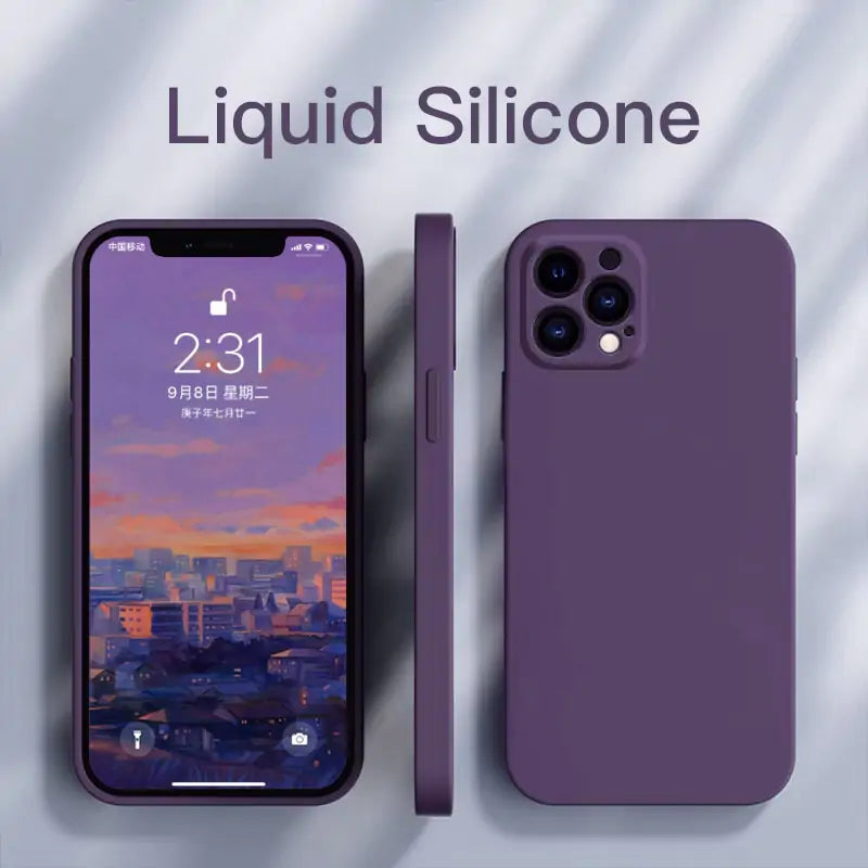 Liquid Silicone iPhone Case - Tech Scape Hub